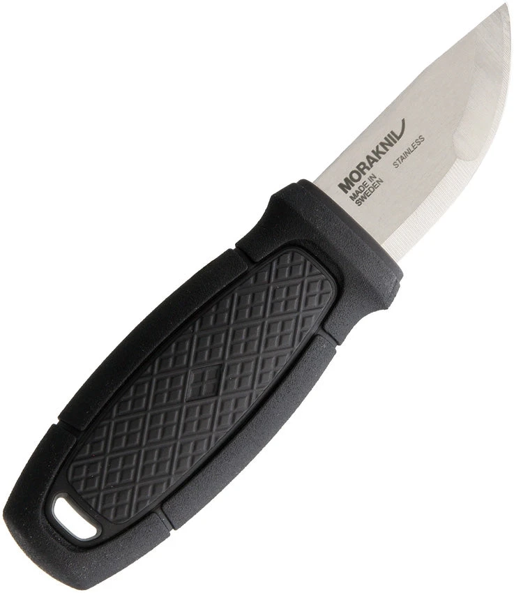 MORA KNIVES FT01794 ELDRIS BLACK KIT NECK CARRY FIXED BLADE KNIFE WITH SHEATH 3 MORA KNIVES FT01794 ELDRIS BLACK KIT NECK CARRY FIXED BLADE KNIFE WITH SHEATH