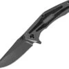 KERSHAW 8300 DUOJET FRAMELOCK 8CR13MOV STEEL PLAIN EDGE FOLDING KNIFE.