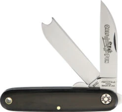 GREAT EASTERN CUTLERY GEC350217B FARM AND FIELD BLACK MICARTA FOLDING KNIFE