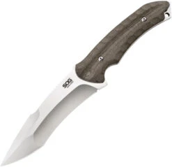 SOG KU2011 KU-2011KIKU LARGE VG10 STEEL FIXED BLADE KNIFE WITH SHEATH