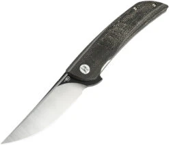 BESTECH SWIFT BTKG30B2 LINERLOCK D2 STEEL MICARTA HANDLE FOLDING KNIFE.