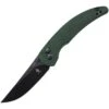 KIZER KIV3601A1 SWAGGS CHILI PEPPER CPM-3V CARBON GREEN PUSH LOCK FOLDING KNIFE. -SR KNIVE SANDSWORDS Sales 12 491fbe2f cb39 4192 b413 f8f33b1bb037