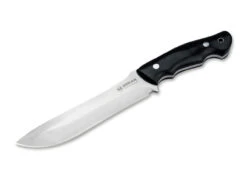 BOKER MAGNUM02MAG2023 LUCAS BURNLEY RICASSO 2023 LIMITED D2 FIXED BLADE KNIFE W/SHEATH.