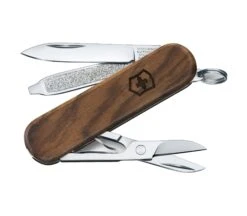 SWISS ARMY VICTORINOX 0.6221.63-X1 CLASSIC WALNUT MULTI FUNCTION POCKET KNIFE