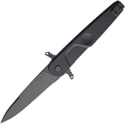 EXTREMA RATIO EX0228BLK BD2 LUCKY N690 BLADE STEEL BLACK FOLDING KNIFE