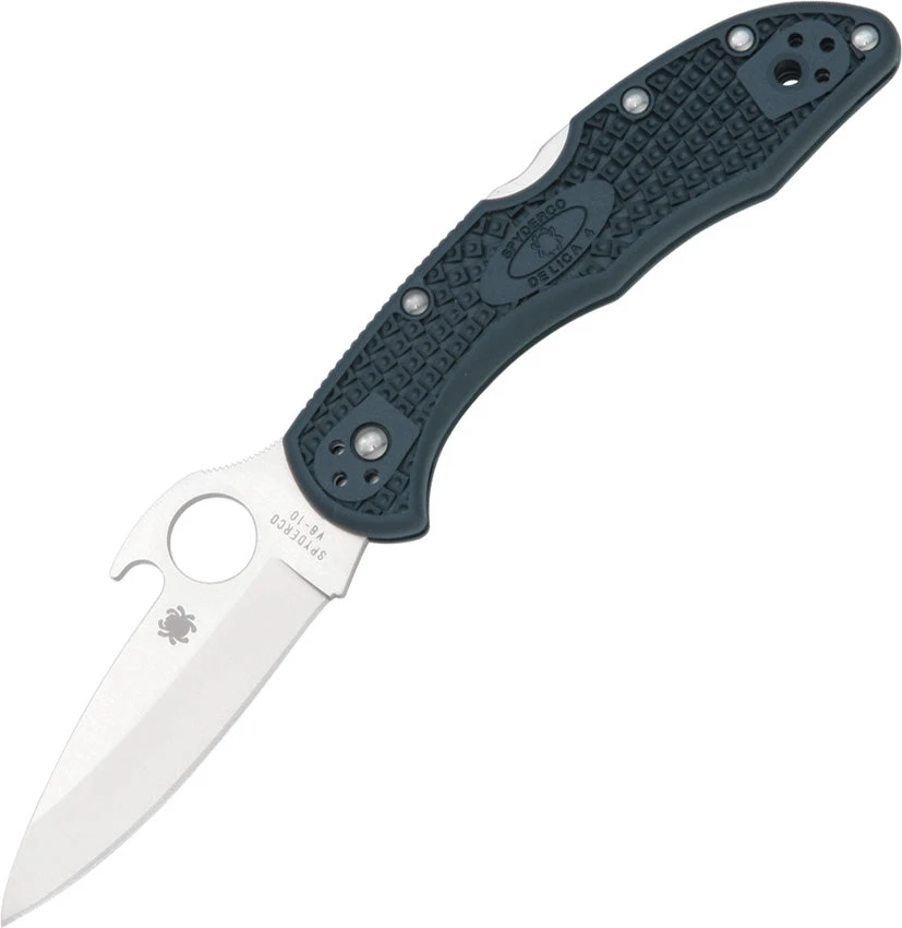 SPYDERCO C11PGYW DELICA EMERSON WAVE VG10 STEEL PLAIN EDGE FOLDING KNIFE 3 SPYDERCO C11PGYW DELICA EMERSON WAVE VG10 STEEL PLAIN EDGE FOLDING KNIFE