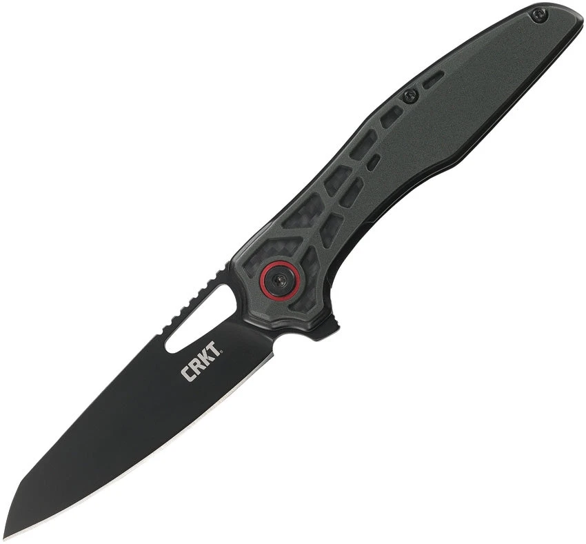 CRKT 6290 THERO TJ SCHWARZ 8CR13MOV STEEL MODIFIED SHEEPSFOOT FOLDING KNIFE 3 CRKT 6290 THERO TJ SCHWARZ 8CR13MOV STEEL MODIFIED SHEEPSFOOT FOLDING KNIFE