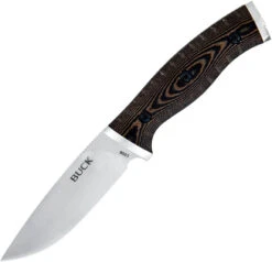 Buck Knives BUCK 0853BRS SELKIRK SMALL MICARTA HANDLE FIXED BLADE KNIFE WITH SHEATH