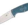 SPYDERCO FB31SBL2K390 ENUFF 2 BLUE K390 STEEL LEAF SHAPED SERRATED FIXED BLADE KNIFE WITH SHEATH. -SR KNIVE SANDSWORDS Sales 12 8e45446d ccb1 42f1 bf94 671ba753a87b