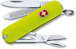 SWISS ARMY VICTORINOX 2.6223.808R-X1 CLASSIC SD STAY GLOW MULTIPOCKET KNIFE