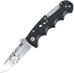 SOG SOGEL01CP KILOWAT AUS-8 STEEL NYLON HANDLE FOLDING KNIFE.