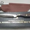 GROHMANN R2CS BIRD AND TROUT CARBON FIXED BLADE KNIFE W/LEATHER SHEATH & STEEL -SR KNIVE SANDSWORDS Sales 12 9bb37cc6 ed0e 4629 919c e9991c537a93