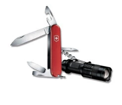 SWISS ARMY VICTORINOX 5713604 SPARTAN WITH LED FLASHLIGHT COMBO SALE