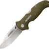 COLD STEEL 21A BUSH RANGER LITE OD GREEN PLAIN EDGE FOLDING KNIFE -SR KNIVE SANDSWORDS Sales 12 aeeb7e0b 6a86 4b35 94bb 0a799d1ae03f