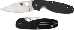 SPYDERCO C245GP EMPHASIS G10 HANDLE 8CR13MOV STEEL PLAIN EDGE FOLDING KNIFE