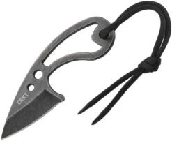 CRKT 2716 OWLET RYAN JOHNSON 8CR13MOV STEEL DROP FIXED BLADE KNIFE W/SHEATH