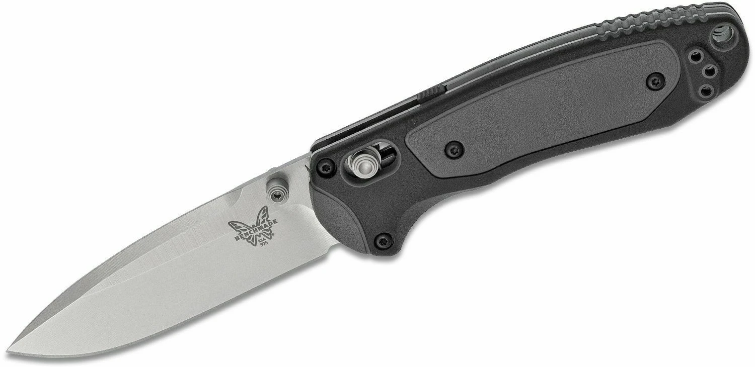 BENCHMADE 595 MINI BOOST S30V STEEL AXIS VERSAFLEX ASSISTED FOLDING KNIFE - DISCONTINUED 3 BENCHMADE 595 MINI BOOST S30V STEEL AXIS VERSAFLEX ASSISTED FOLDING KNIFE - DISCONTINUED