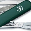 SWISS ARMY VICTORINOX 0.6223.4-033-X1 CLASSIC SD HUNTER GREEN MULTI FUNCTION POCKET KNIFE.