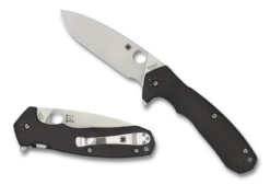 SPYDERCO C234CFP AMALGAM CARBON FIBER CPM-S30V STEEL BRIAN LAI FOLDING KNIFE.