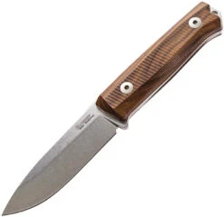 LION STEEL LIONSTEEL LSTB40ST BUSHCRAFT SANTOS B40 FIXED BLADE KNIFE W/SHEATH.