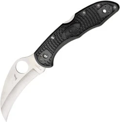 SPYDERCO C106PBK2 TASMAN SALT H1 BLADE STEEL FOLDING KNIFE