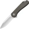 CIVIVI KNIVES CIVC907T ELEMENTUM LINERLOCK GREEN MICARTA D2 STEEL FOLDING KNIFE.