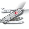 VICTORINOX SWISS ARMY 0.6226.T7-X3 SIGNATURE LITE SILVER POCKET FOLDING KNIFE