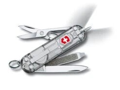 VICTORINOX SWISS ARMY 0.6226.T7-X3 SIGNATURE LITE SILVER POCKET FOLDING KNIFE