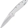 KERSHAW 1660 LEEK STAINLESS HANDLE KEN ONION ASSISTED USA FOLDING KNIFE. -SR KNIVE SANDSWORDS Sales 12 e08d30bb a799 41bc 8546 5adbed23d25f
