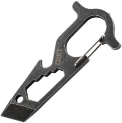 CRKT 9011 PRYMA MULTI TOOL STONEWASH FINISH CARABINER TOOL