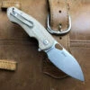 GIANT MOUSE ACE KNIVES BIBLIO NATURAL CANVAS MICARTA M390 FOLDING KNIFE. -SR KNIVE SANDSWORDS Sales 12 e2760842 3ff4 4768 90f3 6a0a28cd3ba1