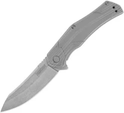 KERSHAW 1380 HUSKER ASSISTED 8CR13MOV STEEL PLAIN EDGE FOLDING FOLDING KNIFE.