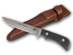 KNIVES OF ALASKA 00849FG Boar Hunter SUREGRIP FIXED BLADE KNIFE WITH SHEATH.