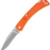 Buck Knives BUCK 110ORS2 SLIM HUNTER SELECT ORANGE NYLON HANDLE 420HC STEEL FOLDING KNIFE.
