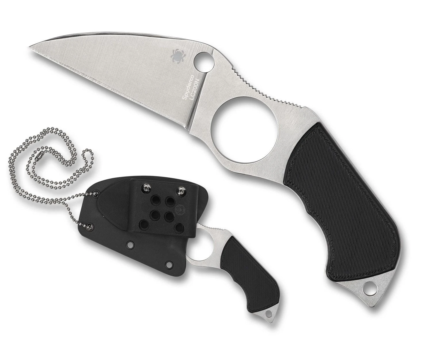 SPYDERCO FB14P6 SWICK 6 SMALL LC200N STEEL FIXED BLADE KNIFE WITH SHEATH 3 SPYDERCO FB14P6 SWICK 6 SMALL LC200N STEEL FIXED BLADE KNIFE WITH SHEATH