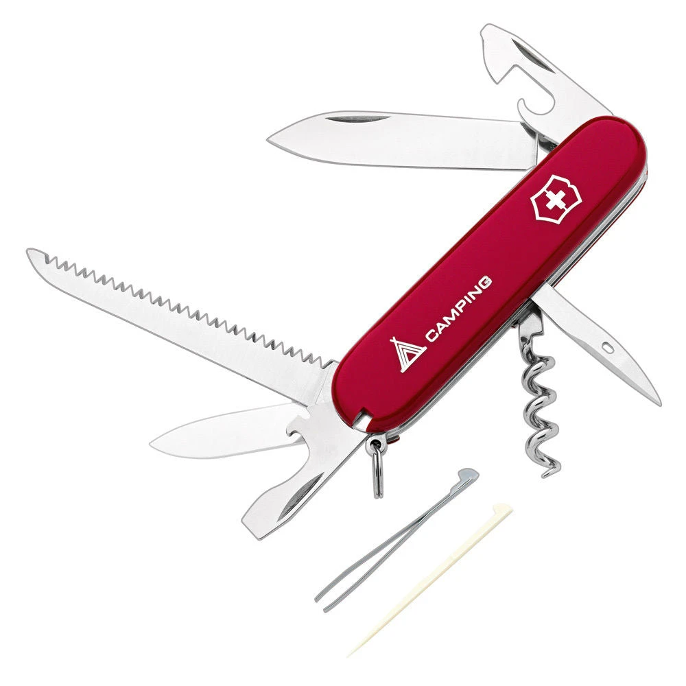 SWISS ARMY VICTORINOX 1.3613.71-033-X2 RED CAMPER MULTI FUNCTION POCKET KNIFE. 3 SWISS ARMY VICTORINOX 1.3613.71-033-X2 RED CAMPER MULTI FUNCTION POCKET KNIFE.