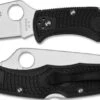 Spyderco C10fpbk Endura Flat Ground Black Frn Plain Edge Folding Knife. -SR KNIVE SANDSWORDS Sales 32 11e4e9d8 ae60 4c3b 84f7 d2fcce6832bb