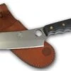 KNIVES OF ALASKA 00001FG BROWN BEAR SUREGRIP FIXED BLADE KNIFE W/LEATHER SHEATH