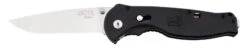 SOG FSA-8 FSA8 FLASH II SATIN PLAIN EDGE ASSISTED OPENING FOLDING KNIFE.