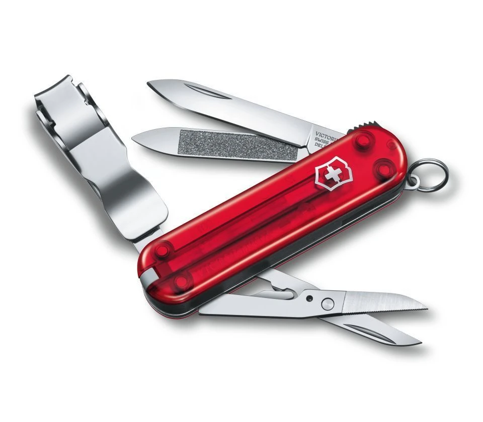 SWISS ARMY VICTORINOX 0.6463.T-X2 NAIL CLIP 580 RUBY MULTI FUNCTION POCKET KNIFE 3 SWISS ARMY VICTORINOX 0.6463.T-X2 NAIL CLIP 580 RUBY MULTI FUNCTION POCKET KNIFE