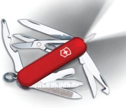 SWISS ARMY VICTORINOX0.6366-X4 MIDNITE MINICHAMP RED FOLDING POCKET KNIFE