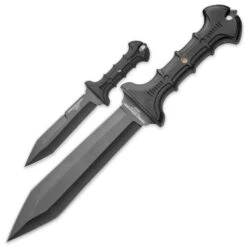 UNITED CUTLERY UC3162 COMBAT COMMANDER GLADIUS DAGGER COMBO WITH SHEATH