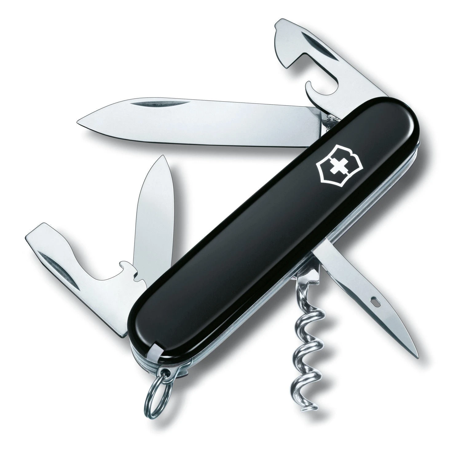 SWISS ARMY VICTORINOX 1.3603.3-033-X1 SPARTAN BLACK MULTI FUNCTION POCKET KNIFE. 3 SWISS ARMY VICTORINOX 1.3603.3-033-X1 SPARTAN BLACK MULTI FUNCTION POCKET KNIFE.
