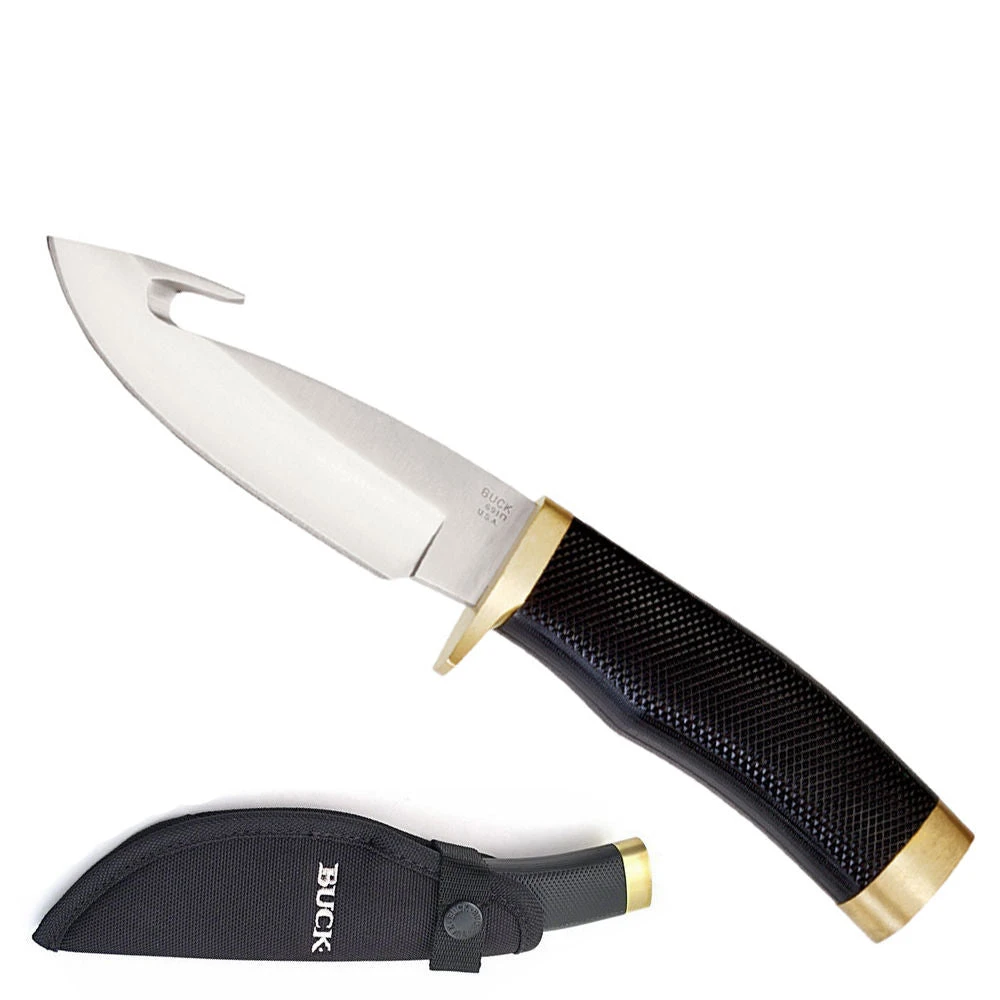 BUCK 691 691BKG ZIPPER FIXED 420HC BLADE STEEL BLADE KNIFE WITH SHEATH 3 BUCK 691 691BKG ZIPPER FIXED 420HC BLADE STEEL BLADE KNIFE WITH SHEATH