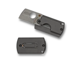 SPYDERCO C188ALP DOG TAG GEN 4 GRAY CTS BD1 STEEL FOLDING KNIFE,