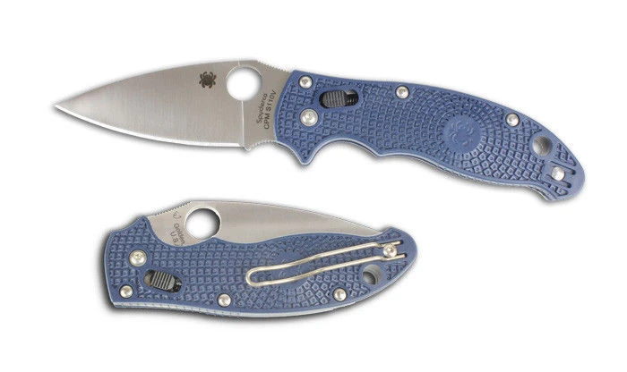SPYDERCO C101PDBL2 MANIX 2 DARK BLUE CPM S110V BLADE STEEL FOLDING KNIFE 3 SPYDERCO C101PDBL2 MANIX 2 DARK BLUE CPM S110V BLADE STEEL FOLDING KNIFE