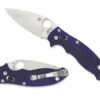 Spyderco C101gpdbl2 Manix 2 Dark Blue S110v Steel Plain Edge Folding Knife. -SR KNIVE SANDSWORDS Sales 57 5bdbbbc1 1e39 43bf 9d0e fadce5b063a1
