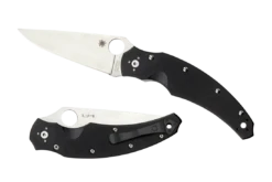 SPYDERCO C218GP OPUS G10 HANDLE CPM-S30V STEEL FOLDING KNIFE.