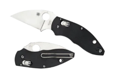 Spyderco C219gp Q Ball G10 Handle S30v Plain Edge Folding Knife.
