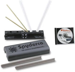 Spyderco 204mf Triangle Sharpmaker. Kit With Dvd.